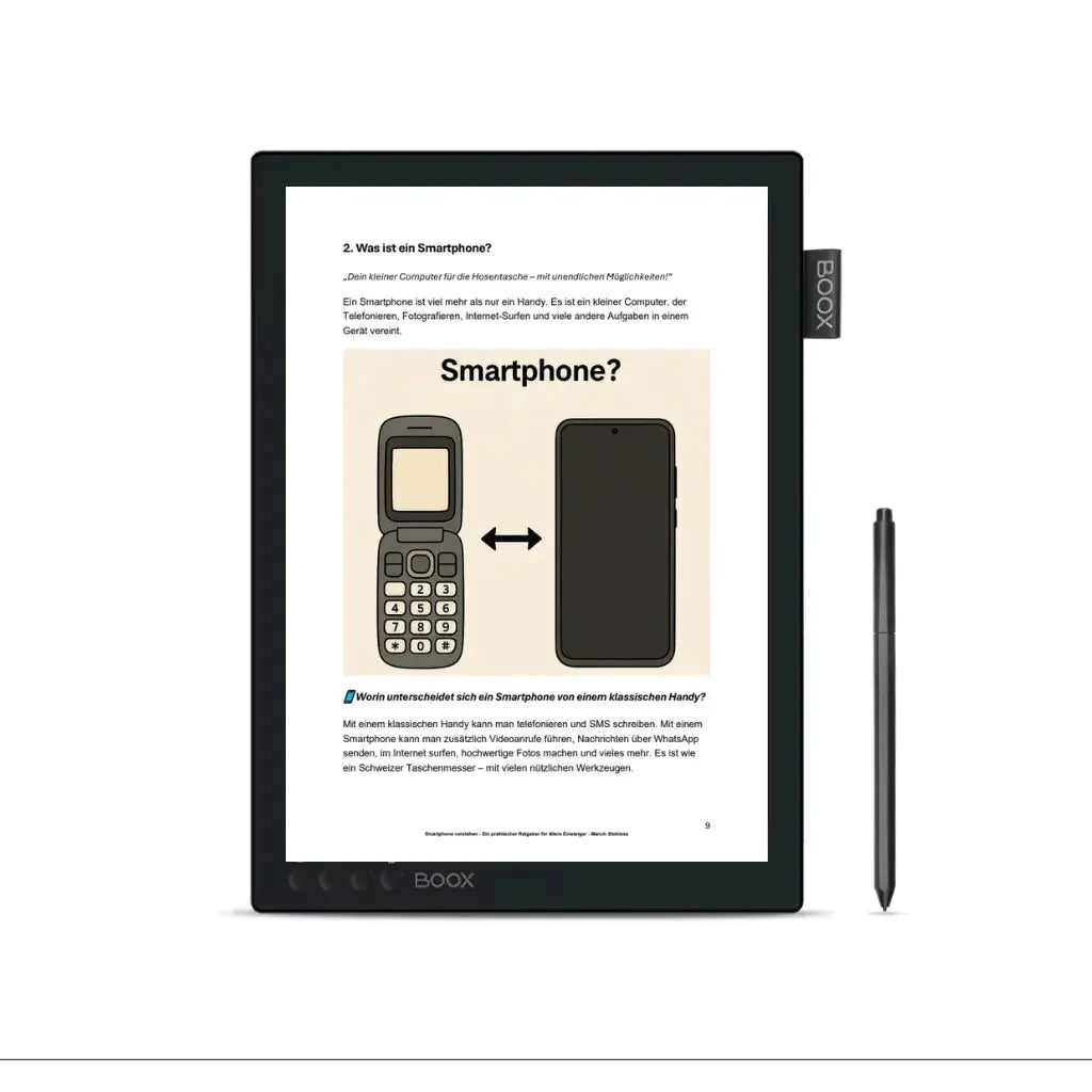 Smartphone verstehen - Unterschied Handy und Smartphone erklärt